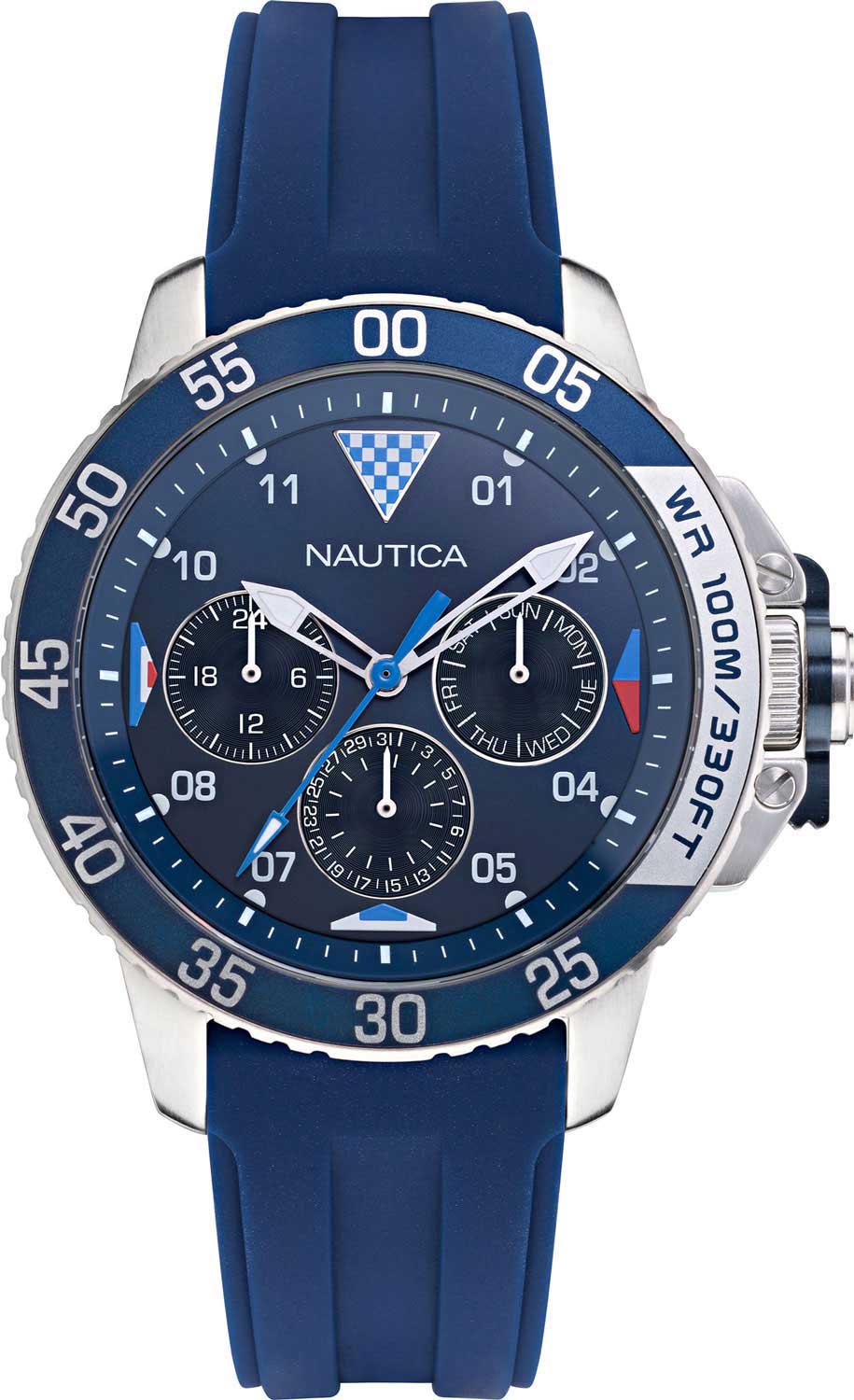 фото Наручные часы мужские nautica napbhs009 синие