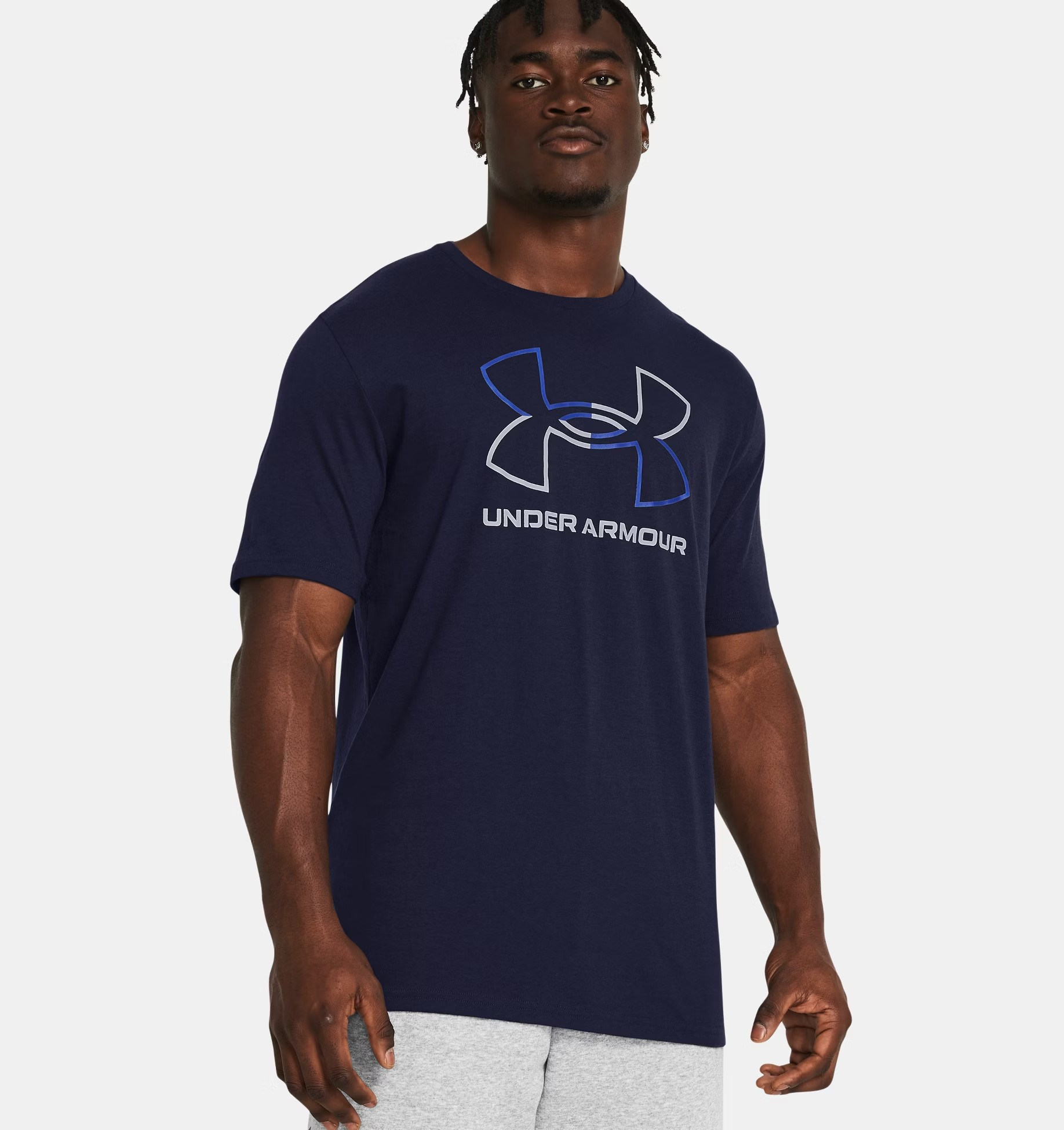 

Футболка мужская Under Armour 1382915 синяя XL, 1382915