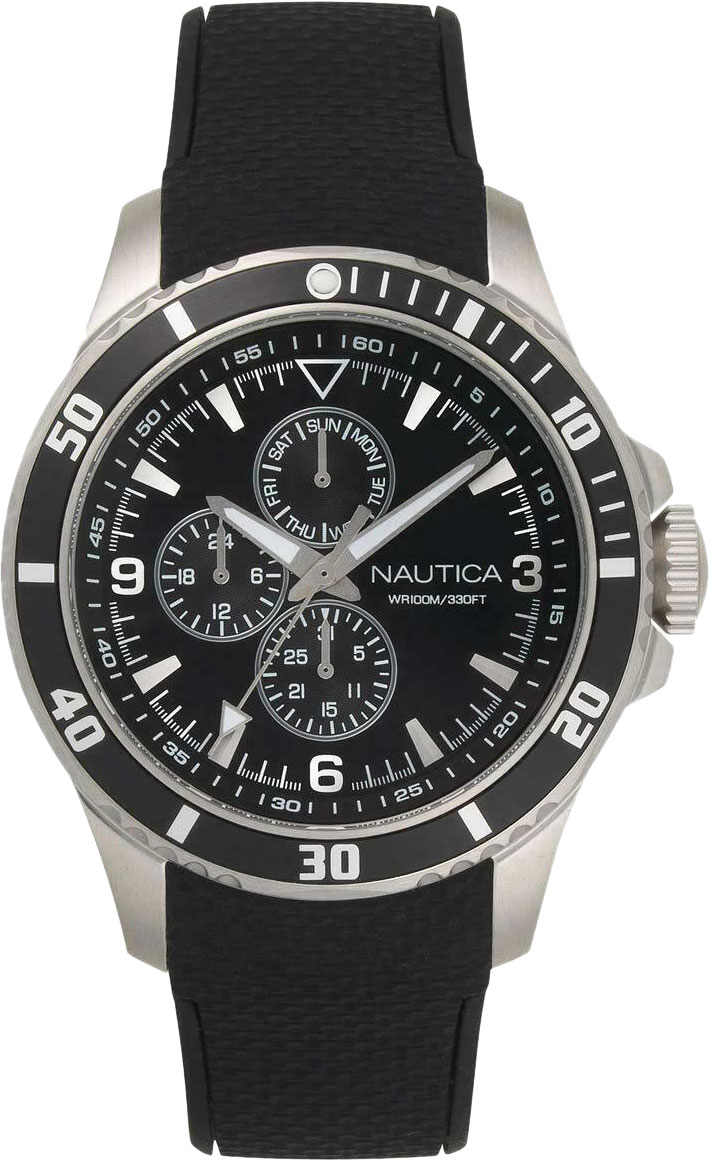 фото Наручные часы мужские nautica napfrb020 черные