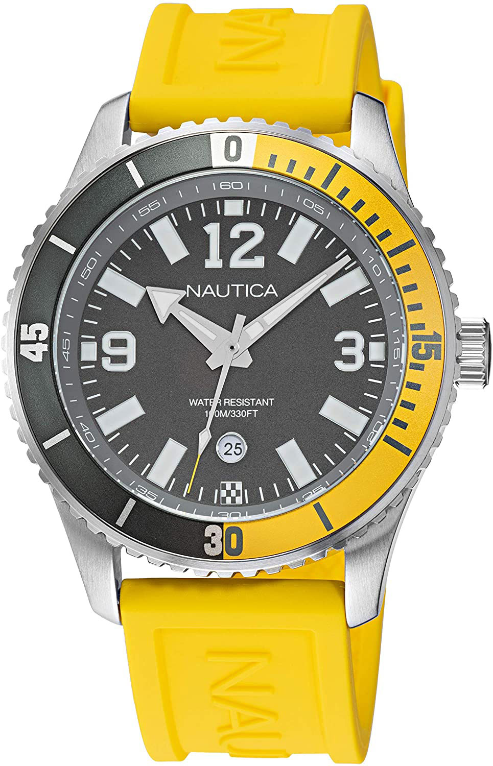 фото Наручные часы мужские nautica nappbs162 желтые