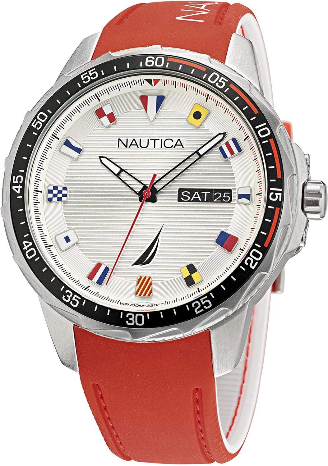 фото Наручные часы мужские nautica napclf002 красные