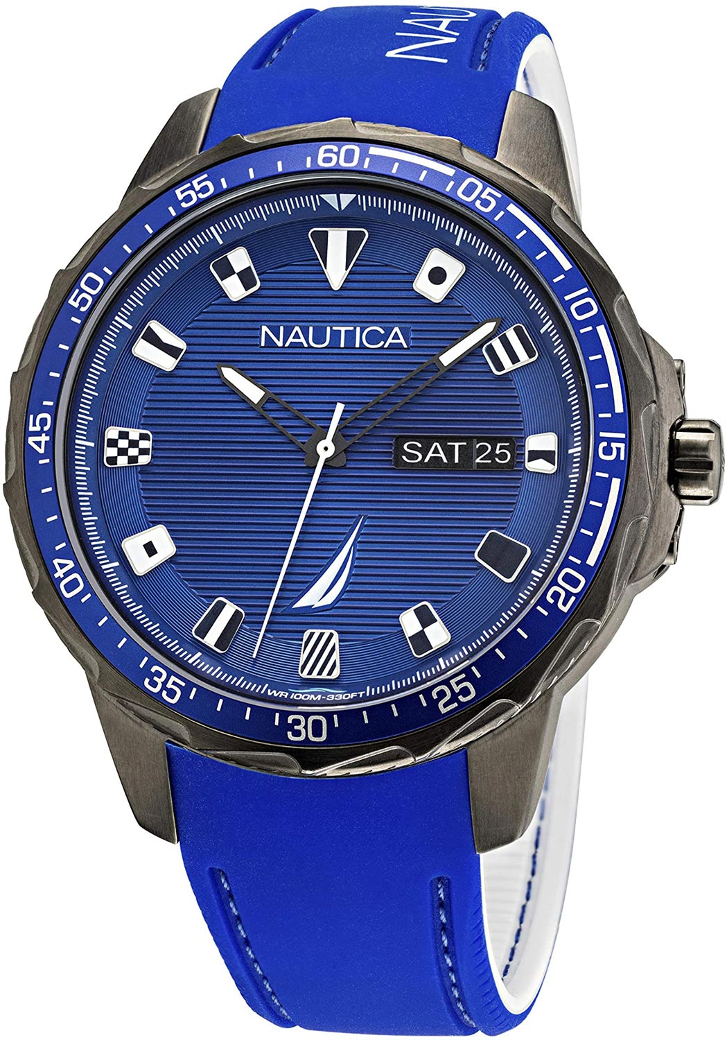 фото Наручные часы мужские nautica napclf003 синие