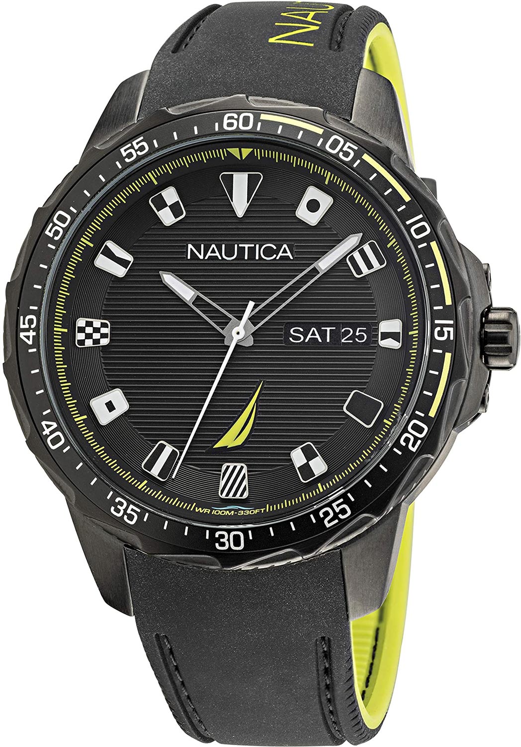 фото Наручные часы мужские nautica napclf005 черные