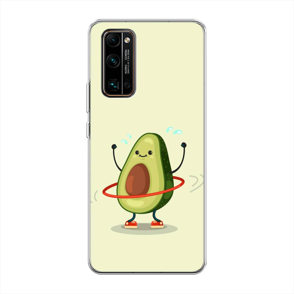 

Чехол Awog на Honor 30 Pro Plus "Авокадо с обручем", Бежевый, 612250-10