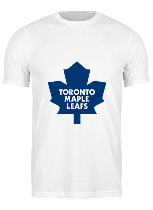 

Футболка мужская Printio Toronto maple leafs белая S, Белый, Toronto maple leafs