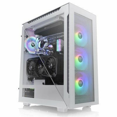 фото Корпус для компьютера thermaltake ca-1t4-00m6wn-01 без бп, white