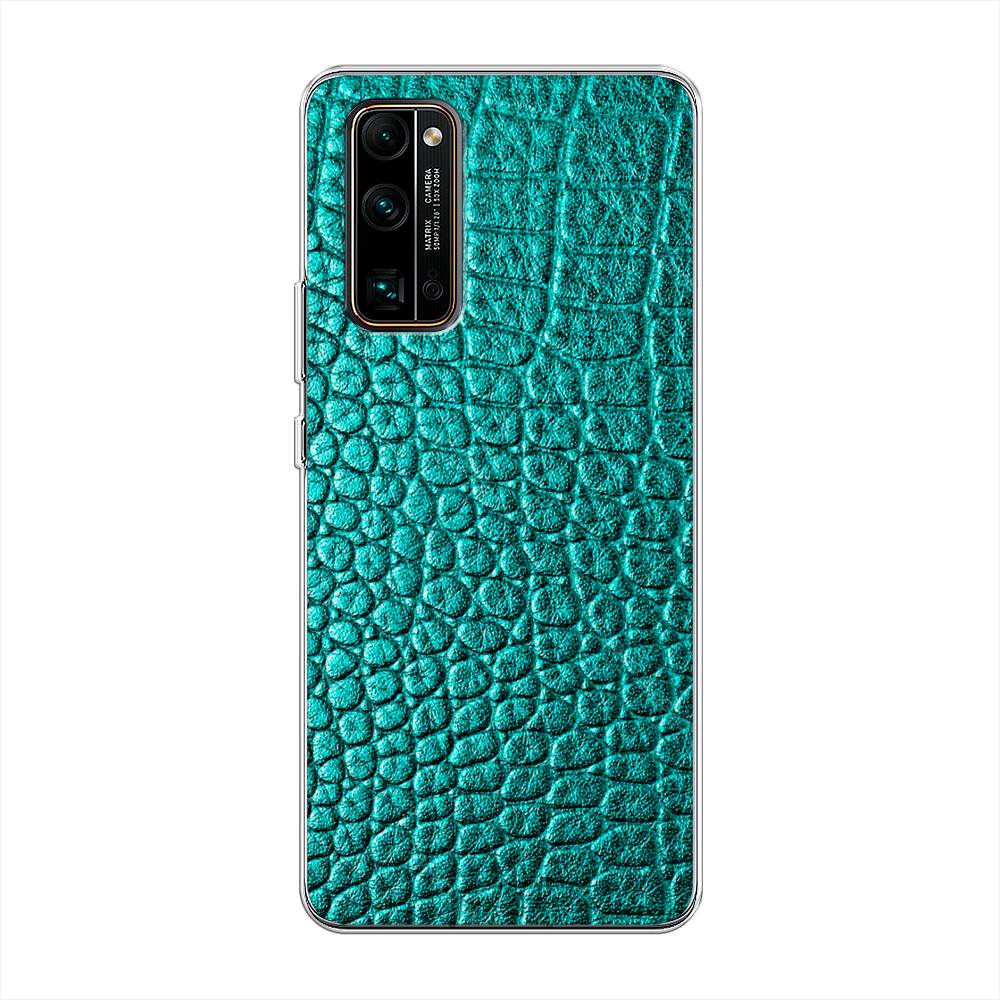 

Чехол Awog "Бирюзовая змея" для Honor 30 Pro Plus, 612250-3