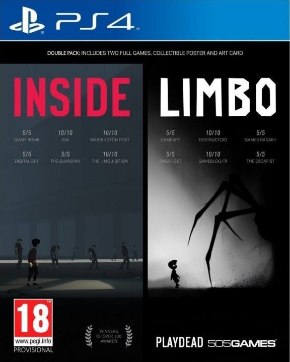 

Игра Inside / Limbo Double Pack Русская версия (PS4)
