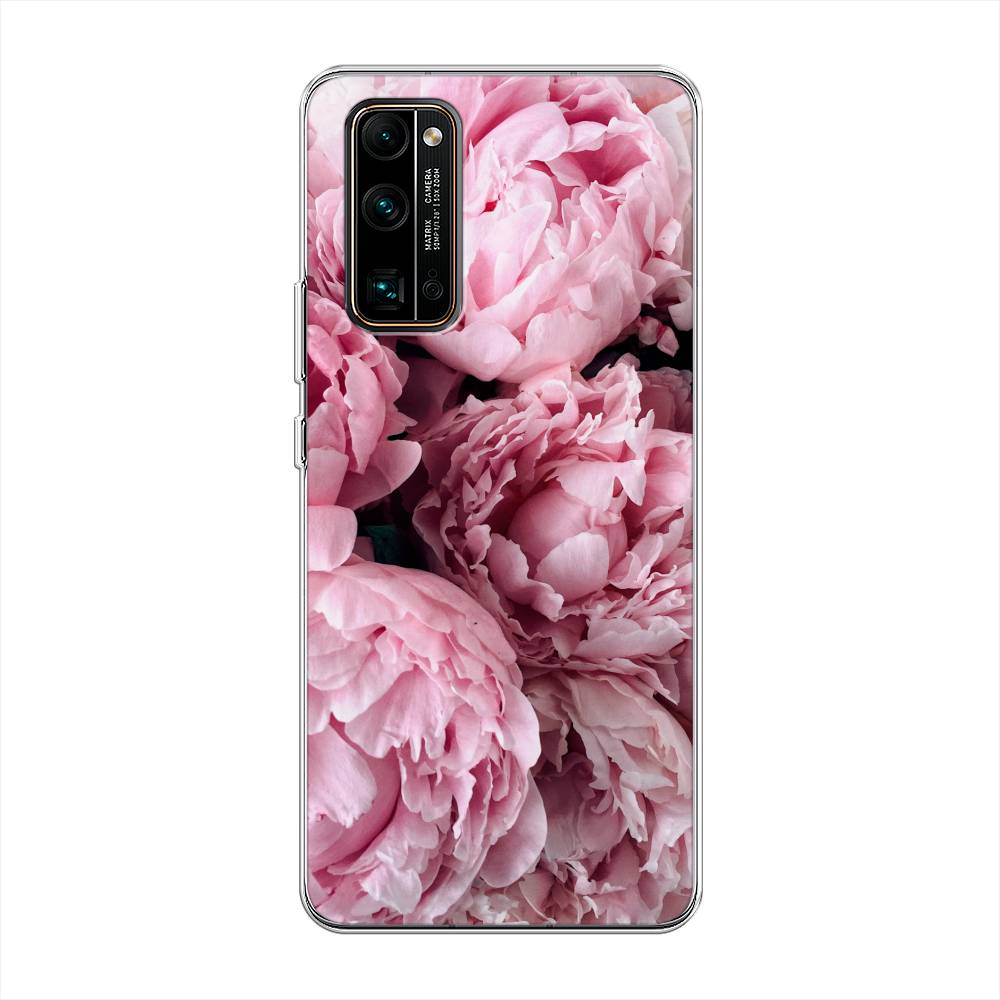 

Чехол Awog на Honor 30 Pro Plus "Нежные пионы", Розовый;черный;белый, 612250-8