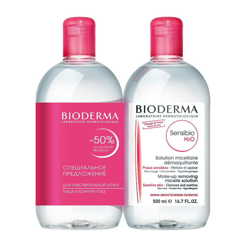 фото Мицеллярная вода bioderma сенсибио №2 500 мл