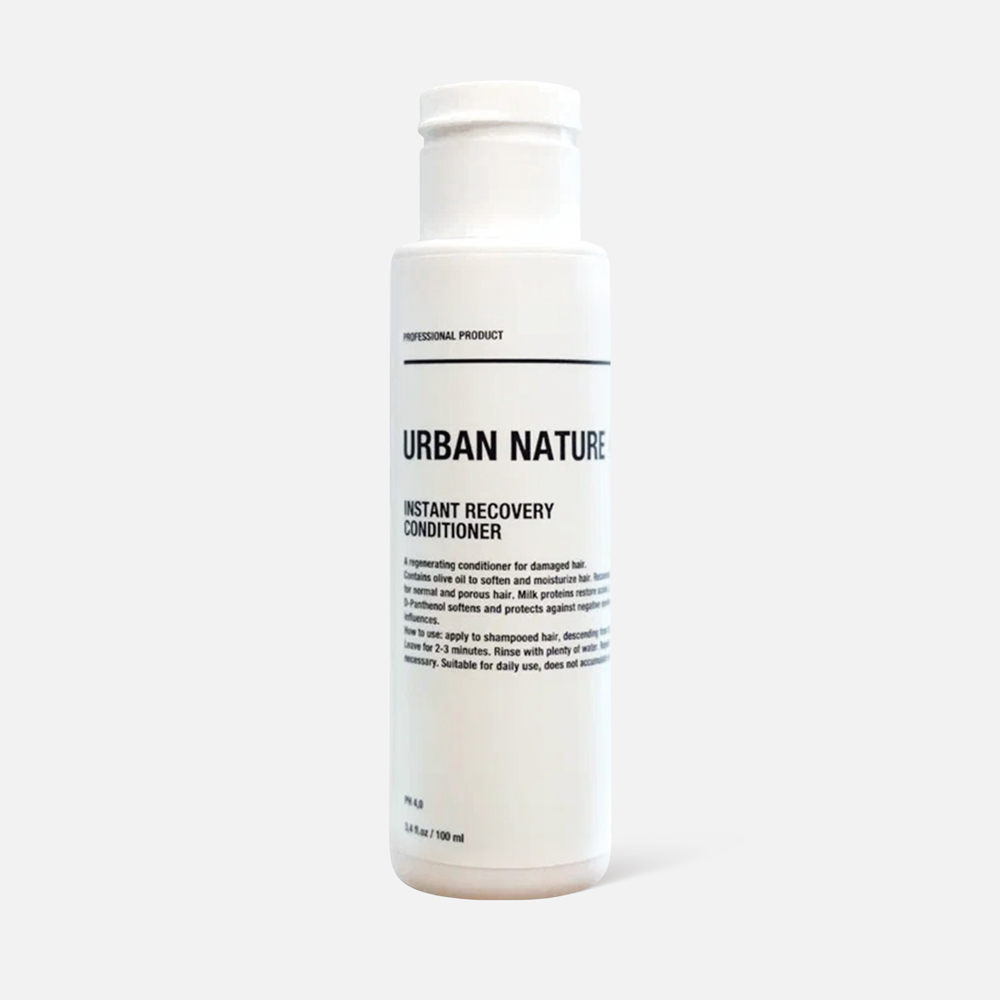 

Кондиционер для волос URBAN NATURE Instant Recovery мгновенное восстановление 100 мл