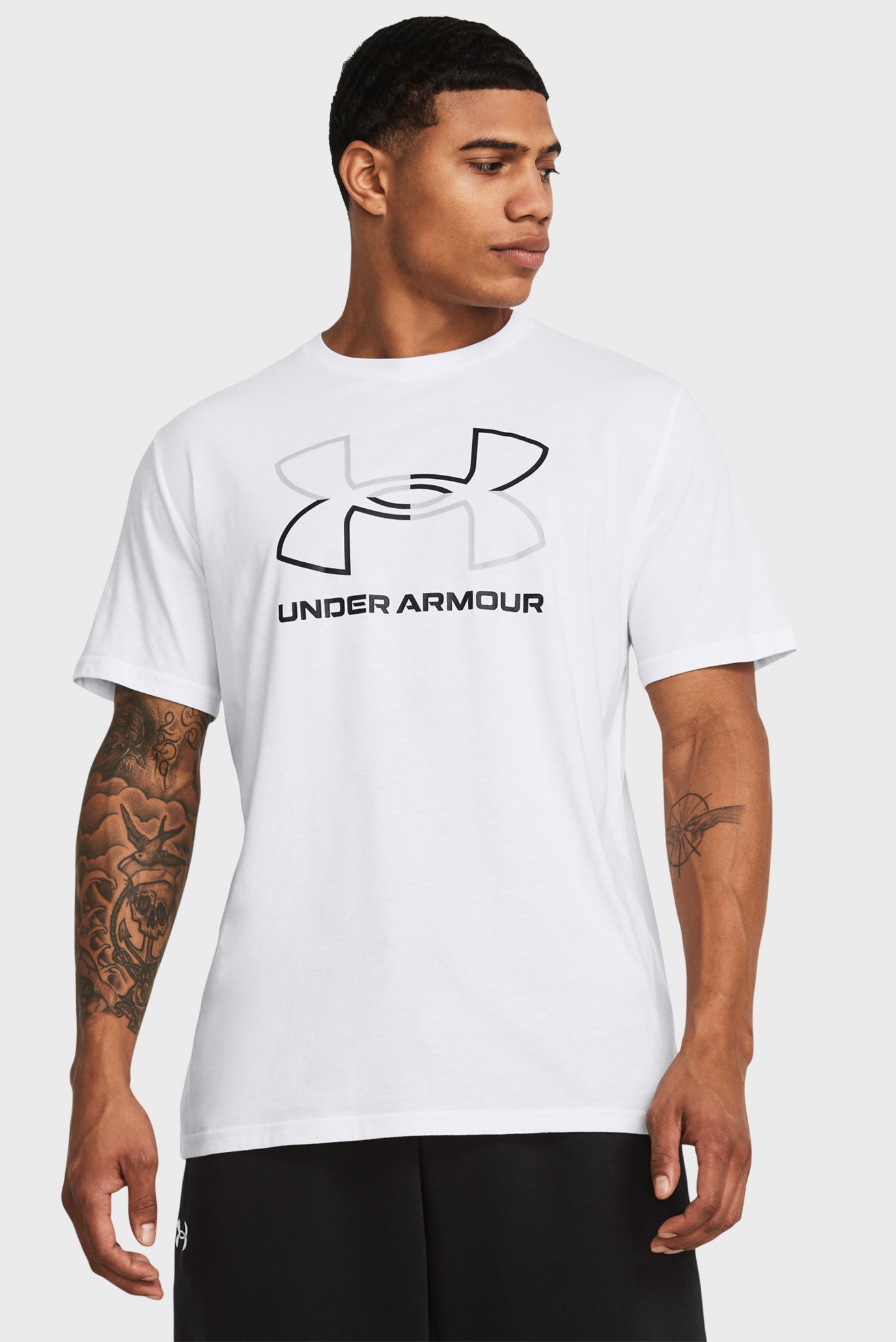 

Футболка мужская Under Armour 1382915 белая S, 1382915