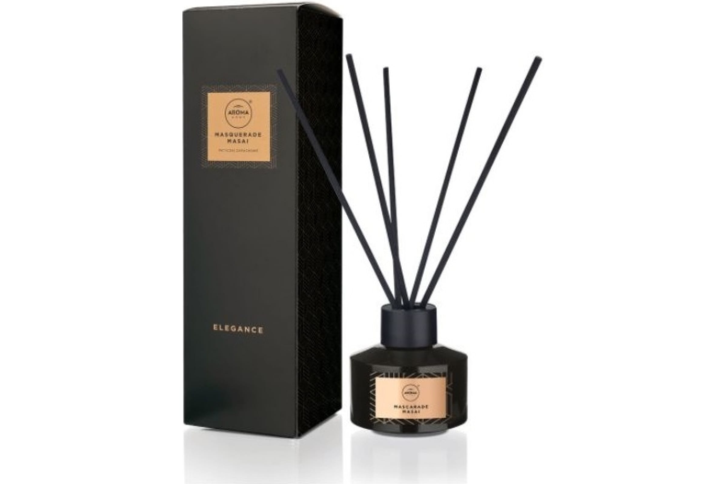 

Аромадиффузор Aroma Home Unique Fragrances Elegance Series Sticks 50 ml MASCARADE MASAI