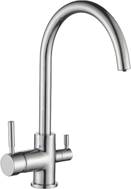 

Смеситель для кухни Domaci Равенна EC 3007 хром, Равенна EC 3007 хром