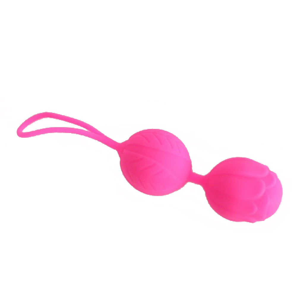 Фигурные розовые шарики Бутон цветка