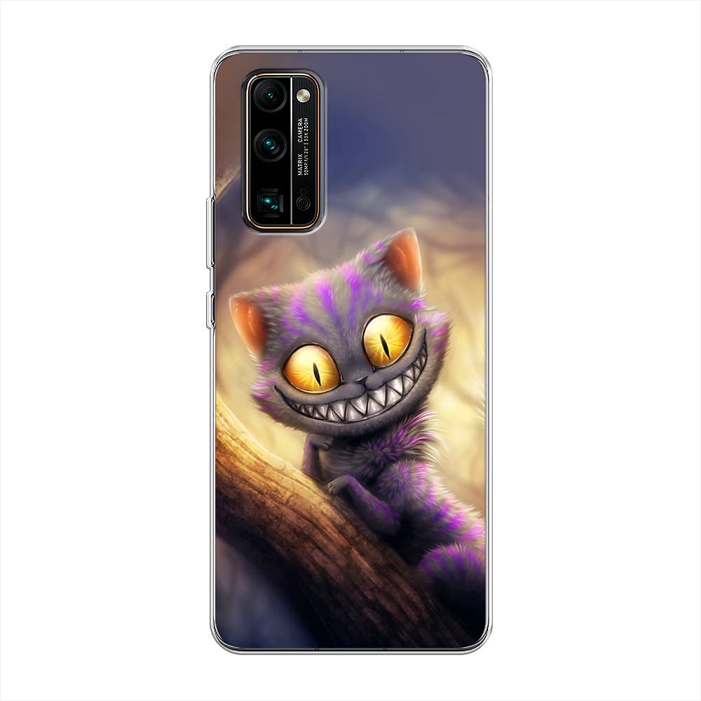 

Чехол Awog на Honor 30 Pro Plus "Cheshire Cat", Фиолетовый;желтый, 612250-1