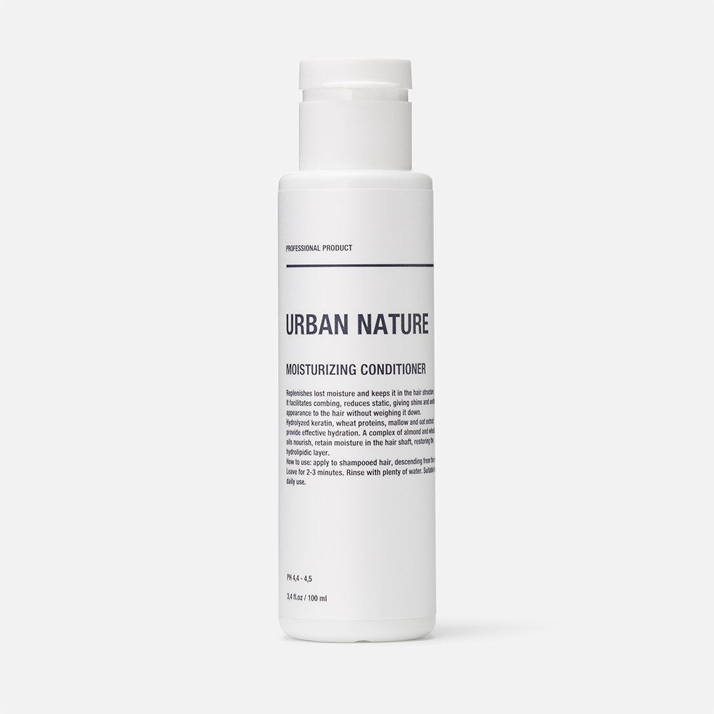 Кондиционер для волос URBAN NATURE Moisturizing Conditioner увлажняющий 100 мл