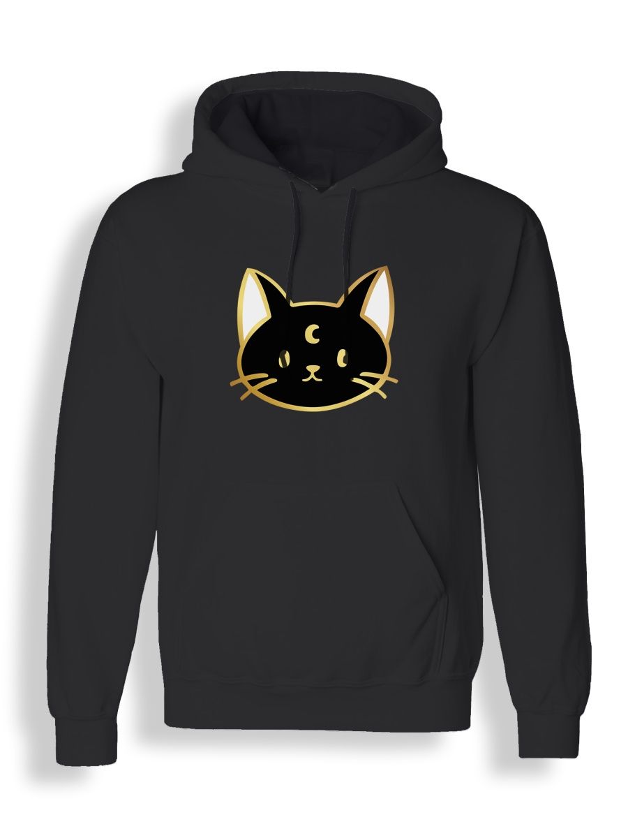 

Худи унисекс СувенирShop Кот/Цветок/Луна/Месяц 5ZG черное M, Черный, "Кот/Цветок/Луна/Месяц" 5ZG