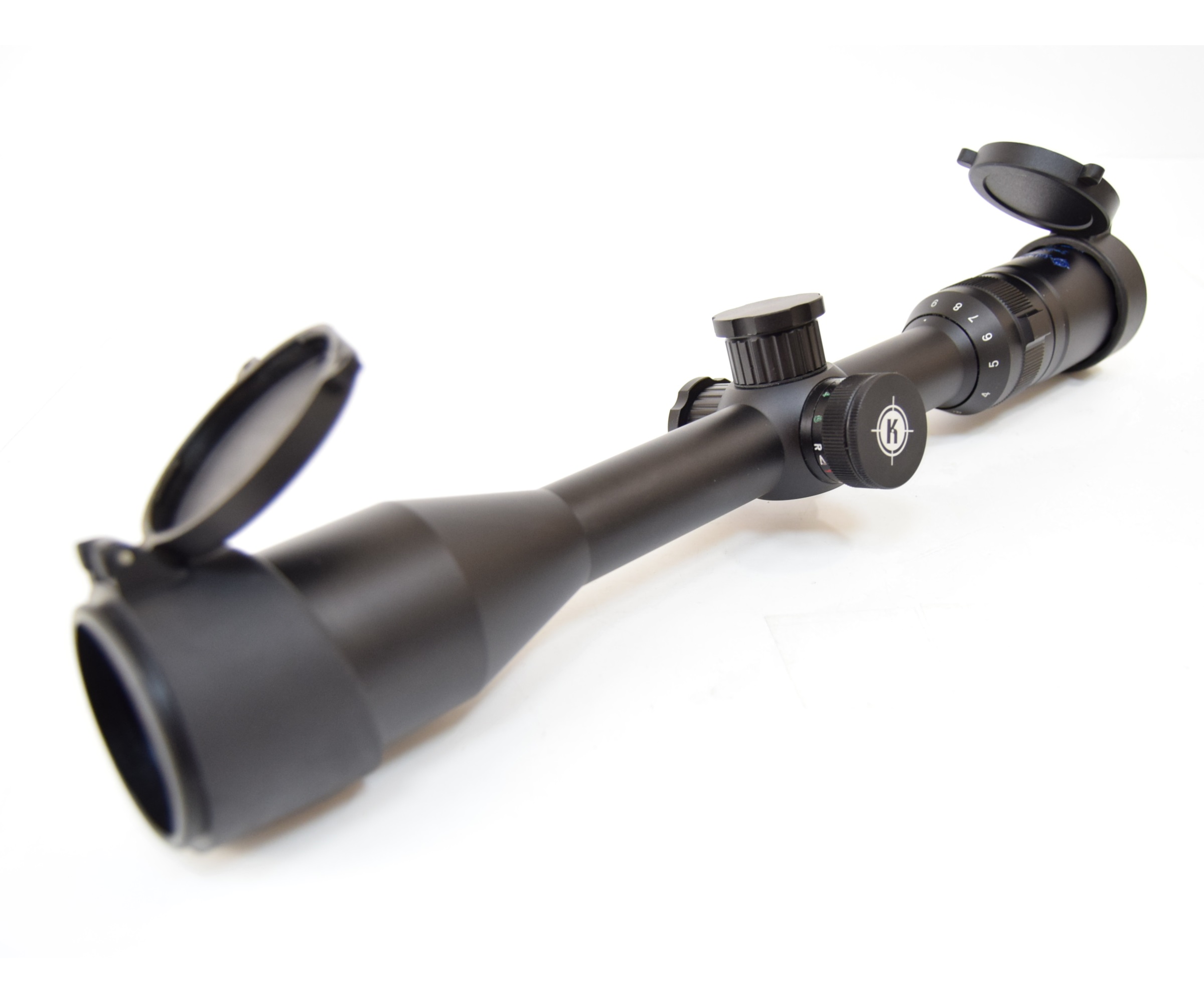 

Оптический прицел Kandar 3-9x40 ME, Mil-Dot, подсветка, Черный