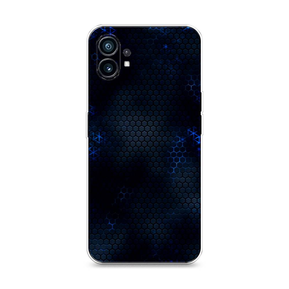 

Чехол Awog "Фон соты синие" для Nothing Phone 1, 3300150-3