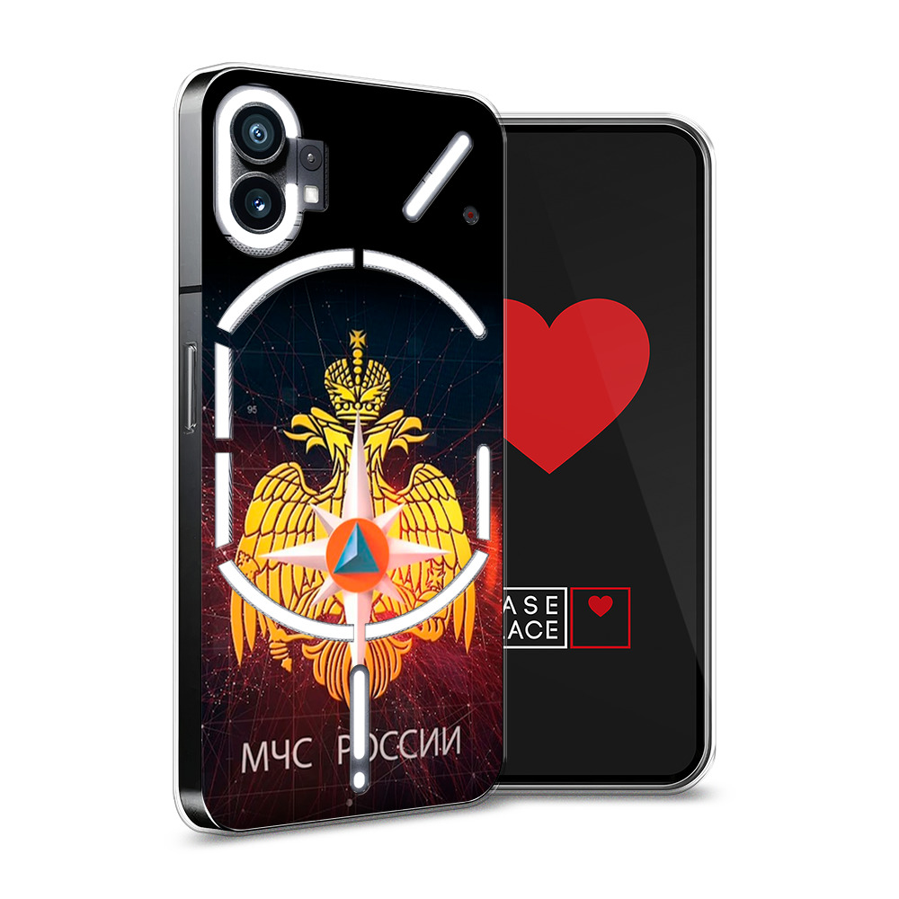 

Силиконовый чехол Awog "МЧС России" для Nothing Phone 1, Разноцветный, 3300150-5