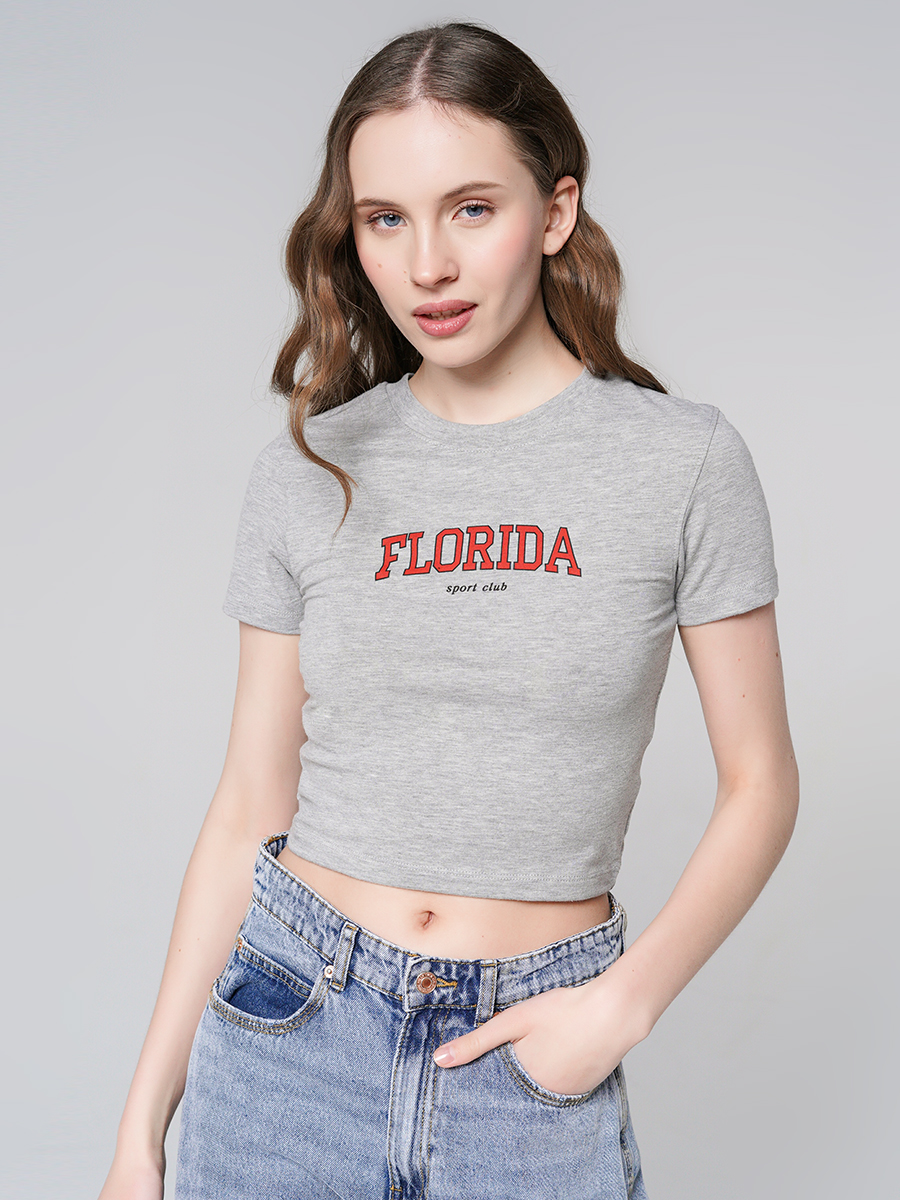 

Футболка женская ТВОЕ 92701 серая XL, 92701