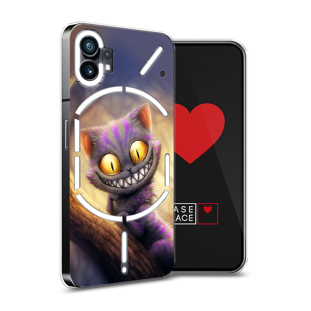 

Силиконовый чехол Awog "Cheshire Cat" для Nothing Phone 1, Разноцветный, 3300150-1