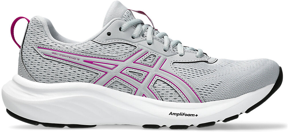

Кроссовки женские Asics GEL-CONTEND 9 серые 9 US, Серый, GEL-CONTEND 9