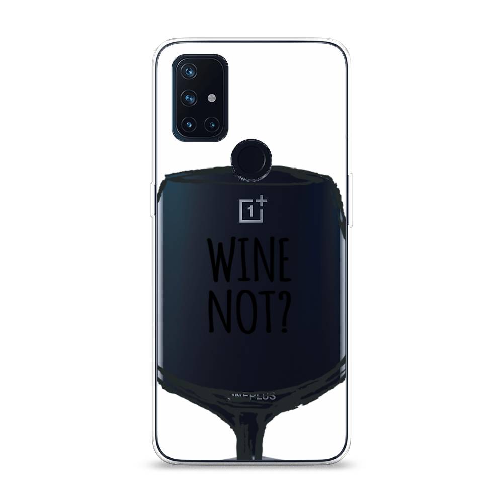 

Чехол на OnePlus Nord N10 "Wine not white", Белый, 152350-6