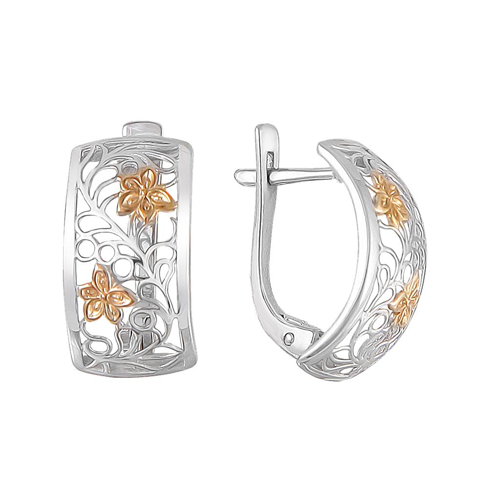 

Серьги из серебра Эстет 01С0510925АР, 01С0510925АР
