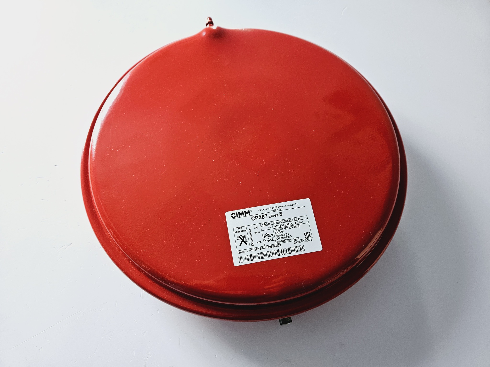 

Расширительный бак (8л) BAXI Eco/Luna/Luna-3... (арт. 5625570, 5663880)
