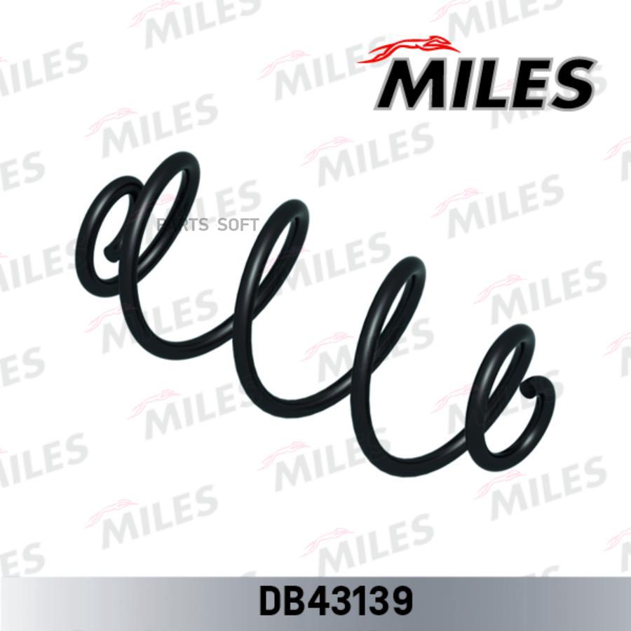 

MILES DB43139 Пружина подвески OPEL ASTRA G 98-04 задняя 2шт