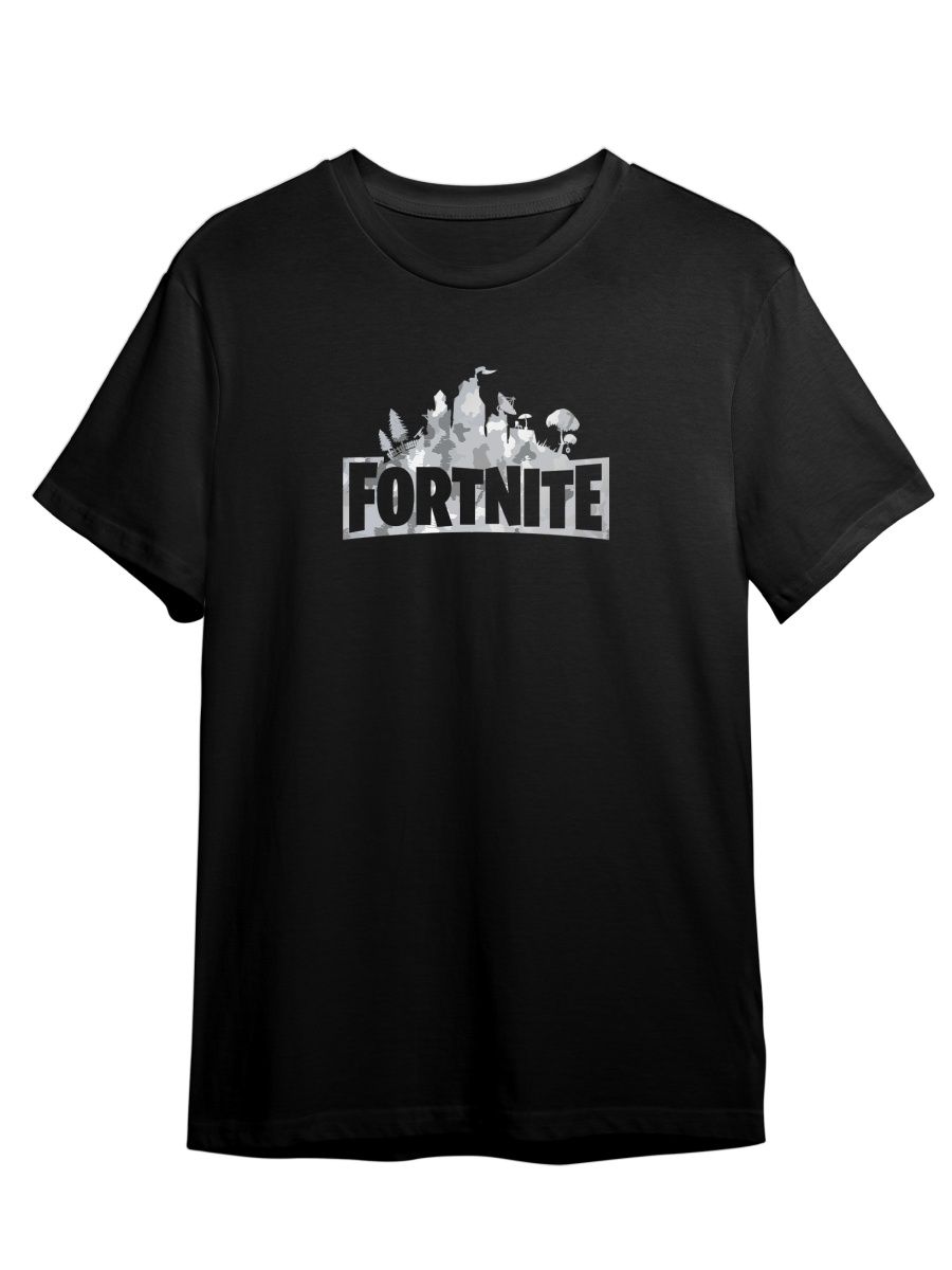 Футболка унисекс СувенирShop Fortnite/Фортнайт/Epic Games 18KM2 черная 5XL
