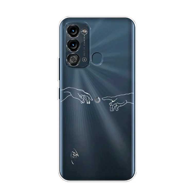

Чехол Awog на Itel Vision 3 "Загрузка творения", Разноцветный, 3200850-10