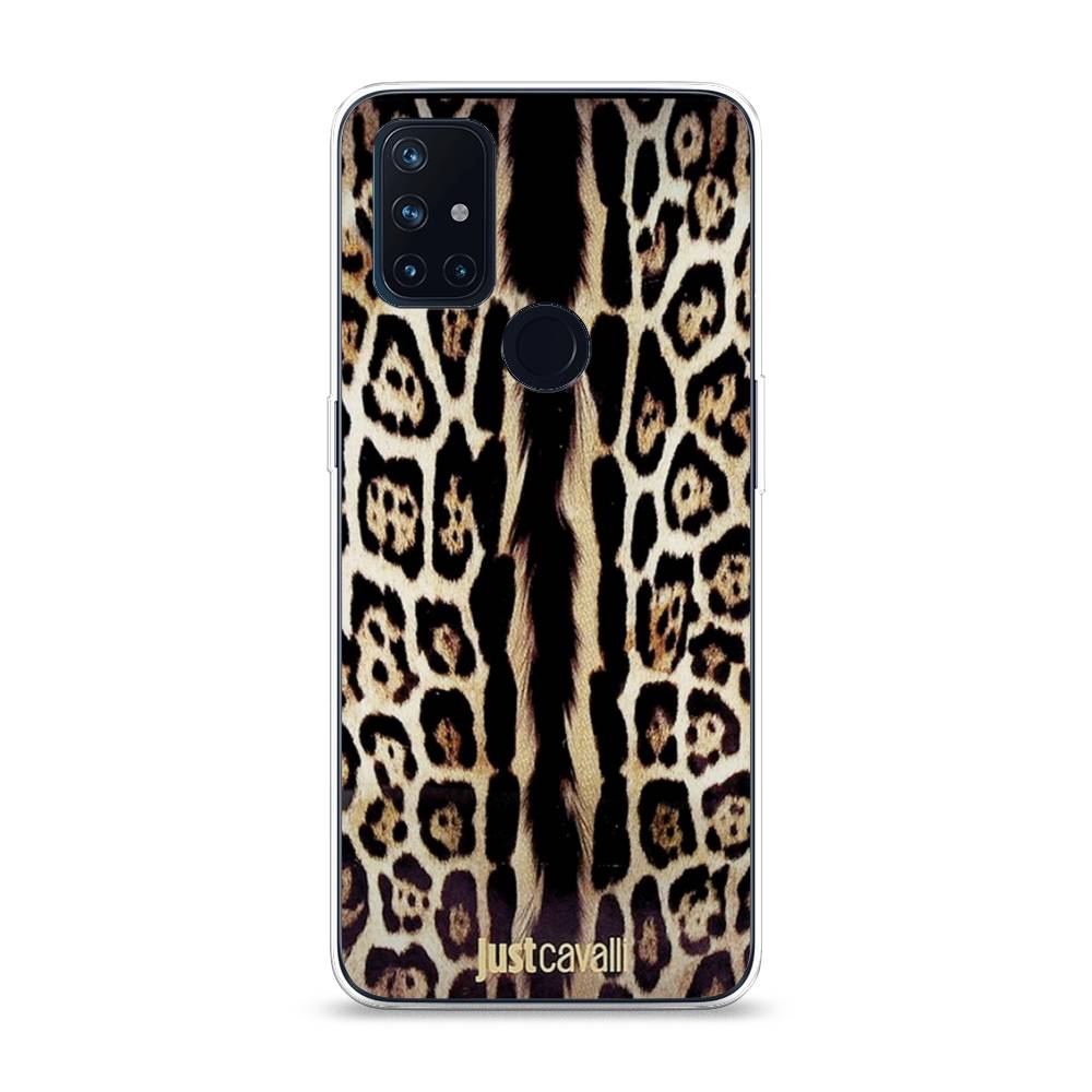 

Чехол на OnePlus Nord N10 "Леопард кавалли", Черный;коричневый, 152350-1