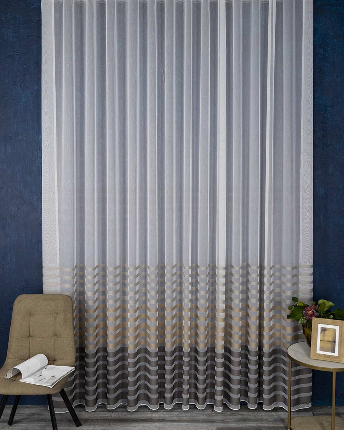 

Тюль Evrika Home Трио люв 600x240 см, Трио люв