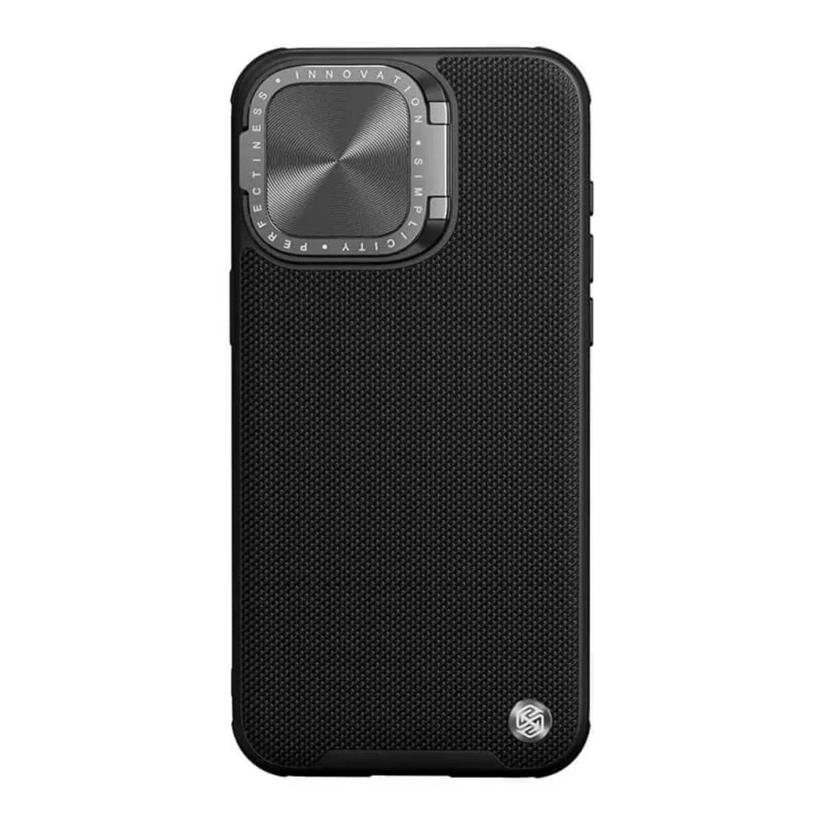 

Чехол Nillkin Textured PROP Magnetic Case с защитой камеры для iPhone 15 Pro, черный, Textured PROP Magnetic Case