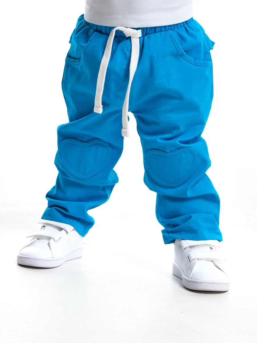 

Брюки детские Mini Maxi 4879, бирюзовый, 92, Голубой, 4879