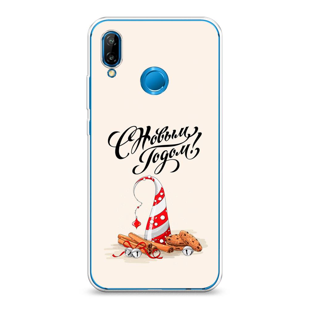 

Чехол на Huawei P20 Lite "Подарки на Новый Год", Бежевый;красный;черный, 64450-5