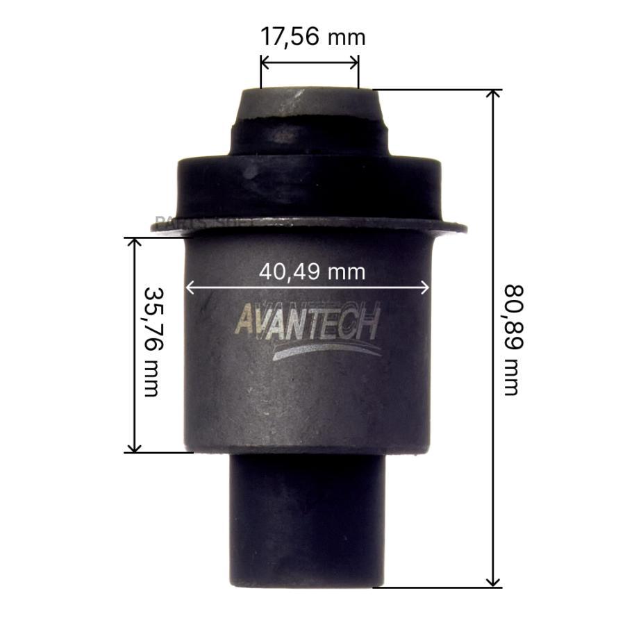 

AVANTECH ASB0264 Сайлентблок подрамника 1шт