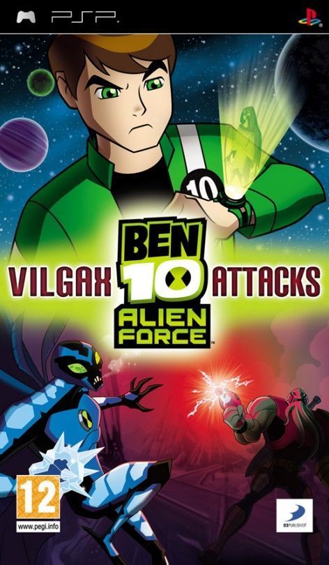 Игра Ben 10: Alien Force Vilgax Attacks (PSP)