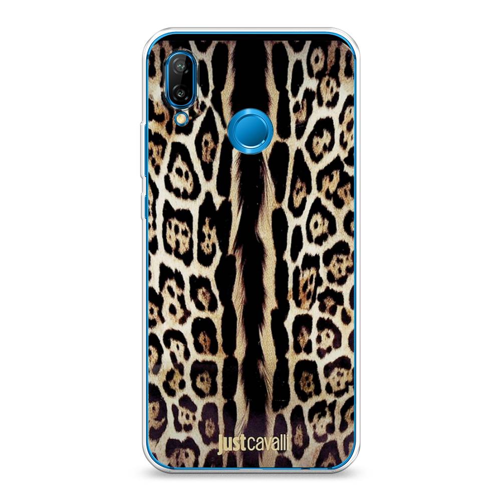 

Чехол на Huawei P20 Lite "Леопард кавалли", Черный;коричневый, 64450-1