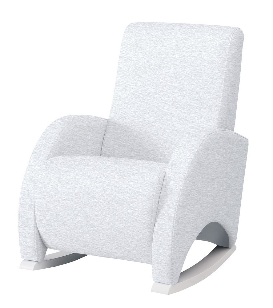 Кресло-качалка Micuna (Микуна) Wing/Confort white/white искусственная кожа