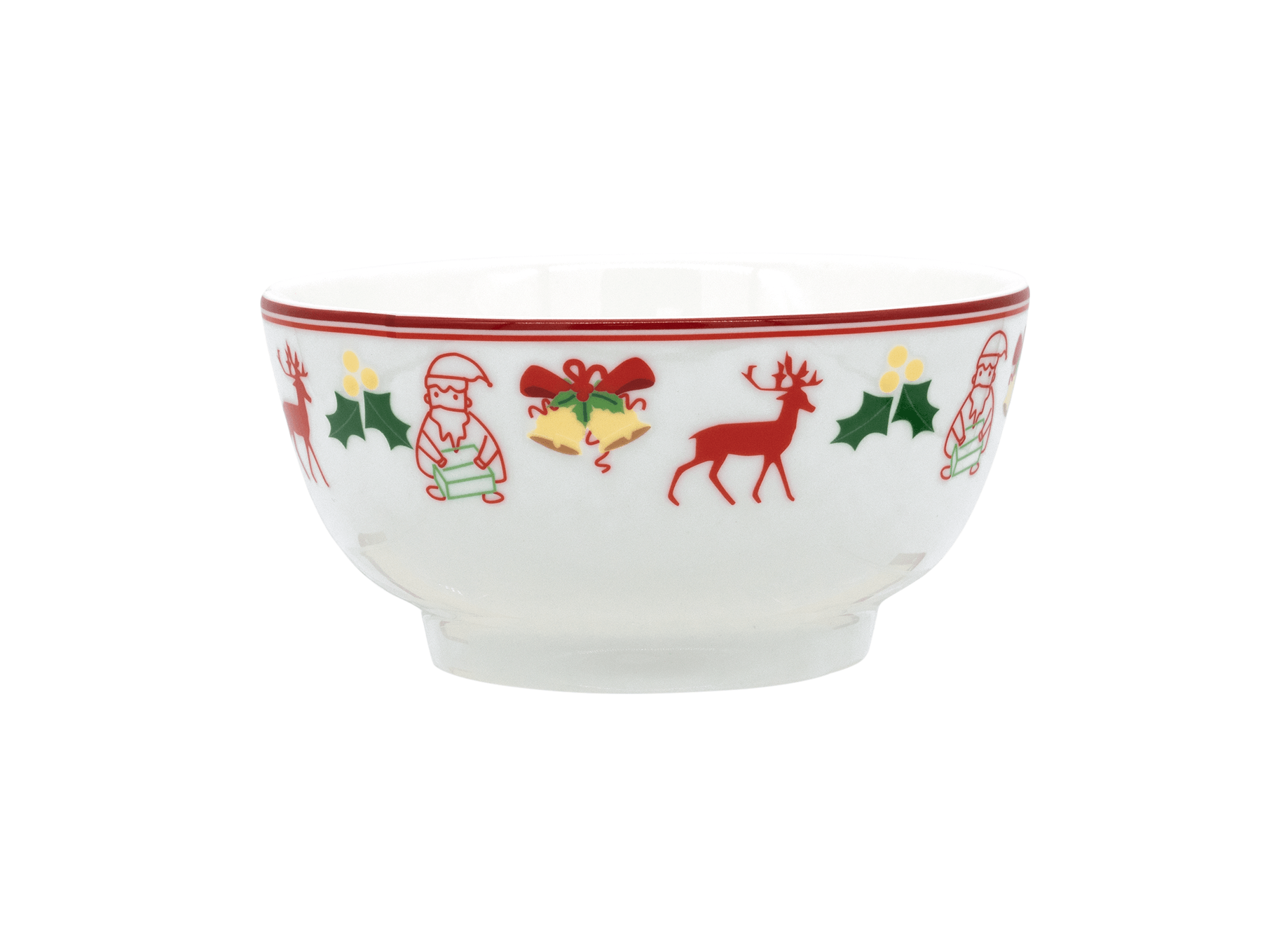 

Салатница Magic of christmas новогодняя, фарфор, 14 см, золотая