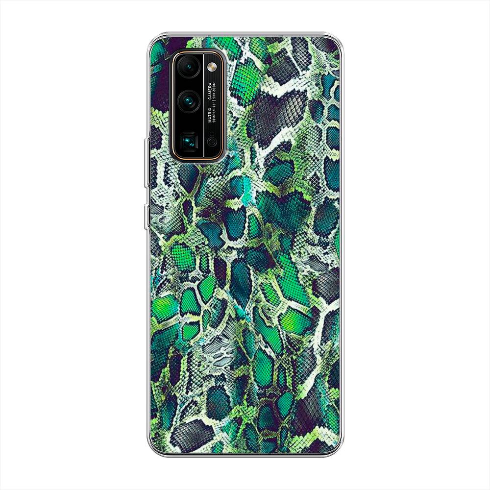 

Чехол Awog на Honor 30 Pro Plus "Зеленая кожа змеи", Зеленый;черный, 612250-3
