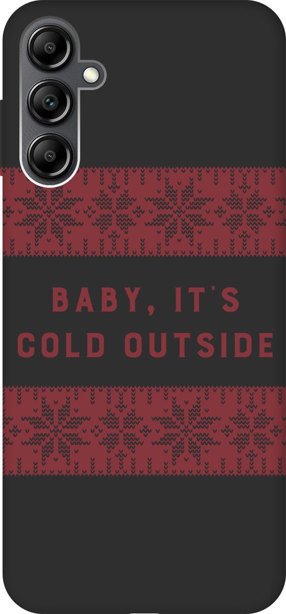 

Чехол на Samsung Galaxy A14 с 3D принтом "It's Cold" черный, Черный;красный, 158812