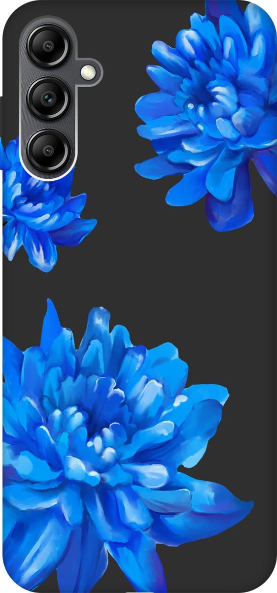 

Чехол на Samsung Galaxy A14 с 3D принтом "Amazing Asters" черный, Черный;голубой, 158812