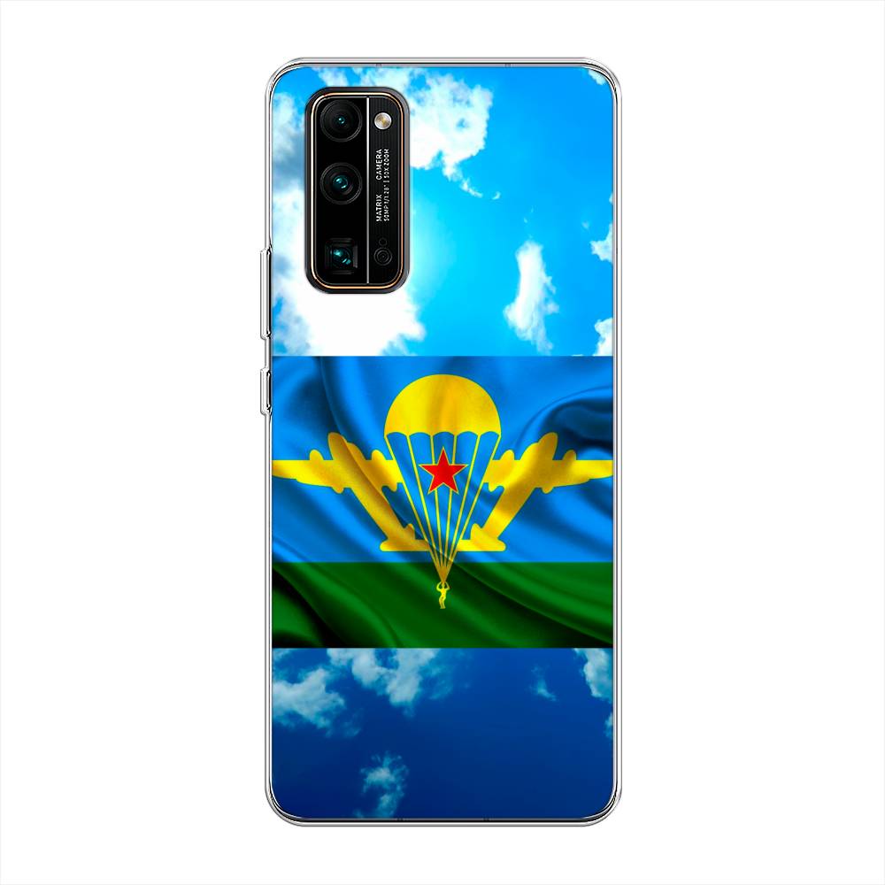

Чехол Awog на Honor 30 Pro Plus "ВДВ флаг в небесах", Синий;зеленый;желтый, 612250-5