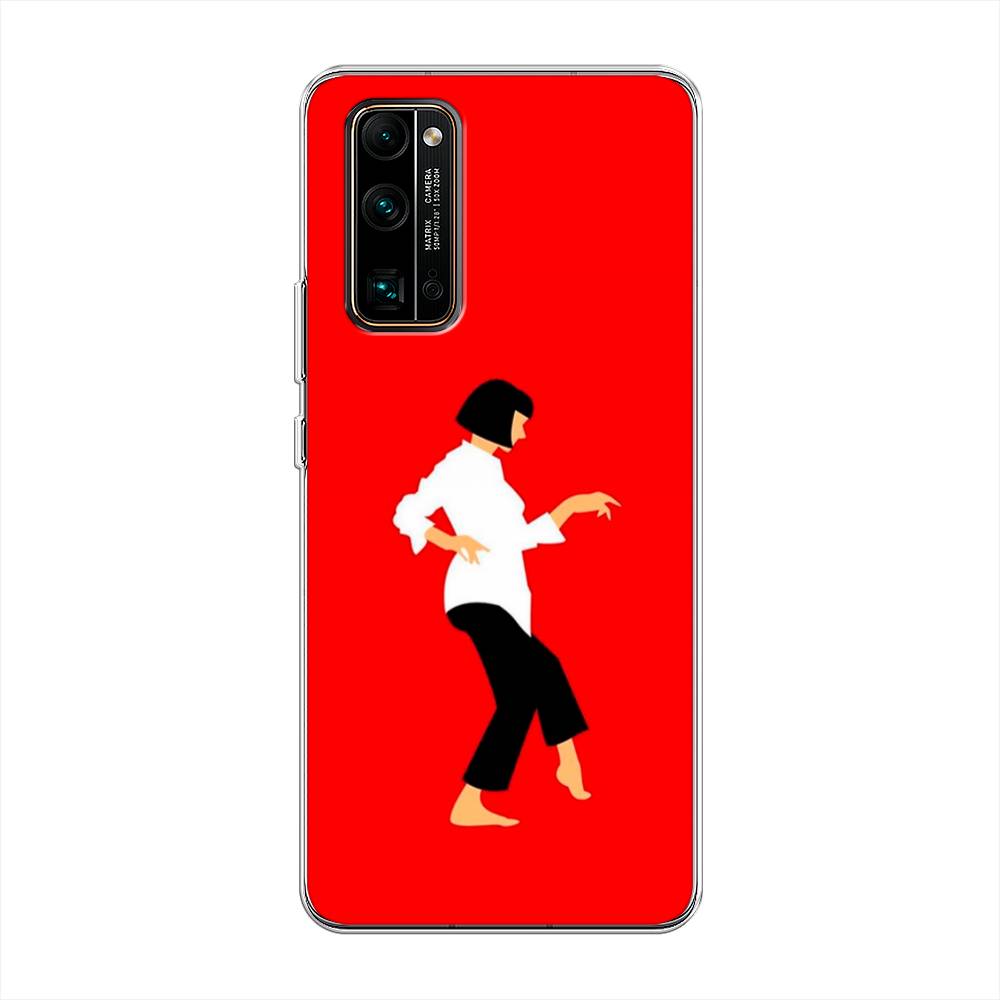 

Чехол Awog на Honor 30 Pro Plus "Криминальное чтиво 1", Красный;белый;черный, 612250-7