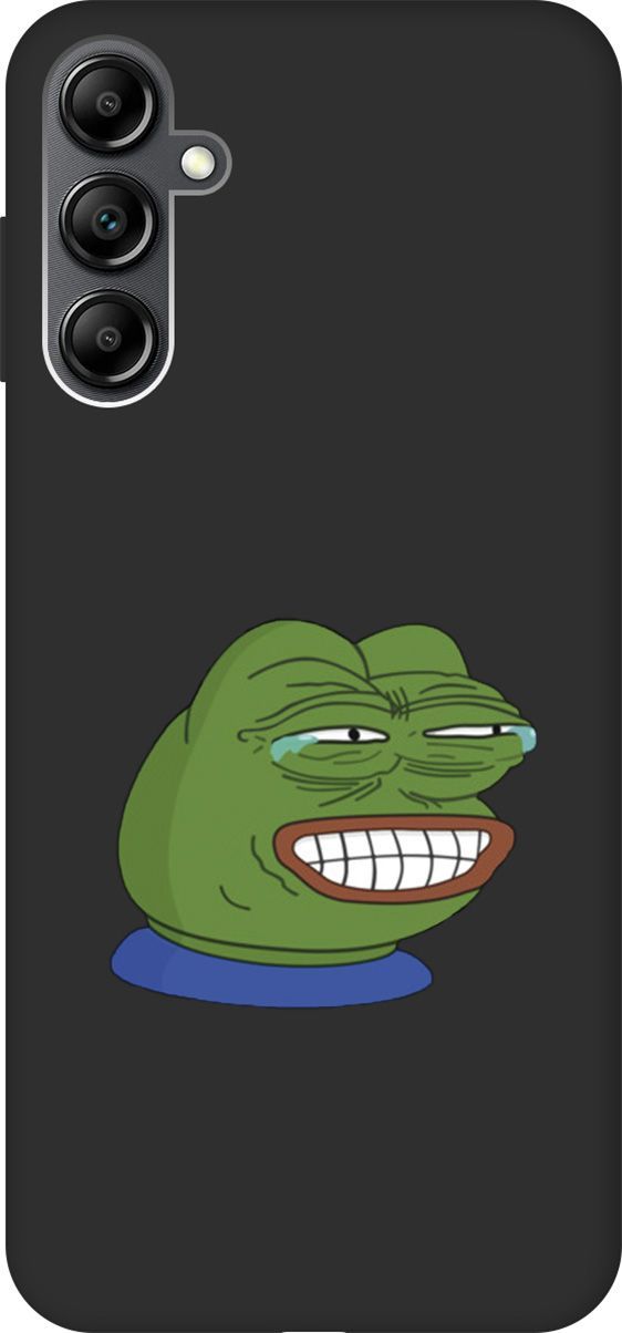 

Чехол на Samsung Galaxy A14 с 3D принтом "Pepe the Frog" черный, Черный;зеленый, 158811
